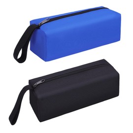 Tragbare Werkzeugtasche,2 PCS Werkzeugtasche Oxford Segeltuch Wasserdichte Verschleißfeste Toolbag mit Reißverschluss Mehrzweck Organizer für Schraubendreher, Elektriker & Schreiner(25 * 10 * 10 cm)