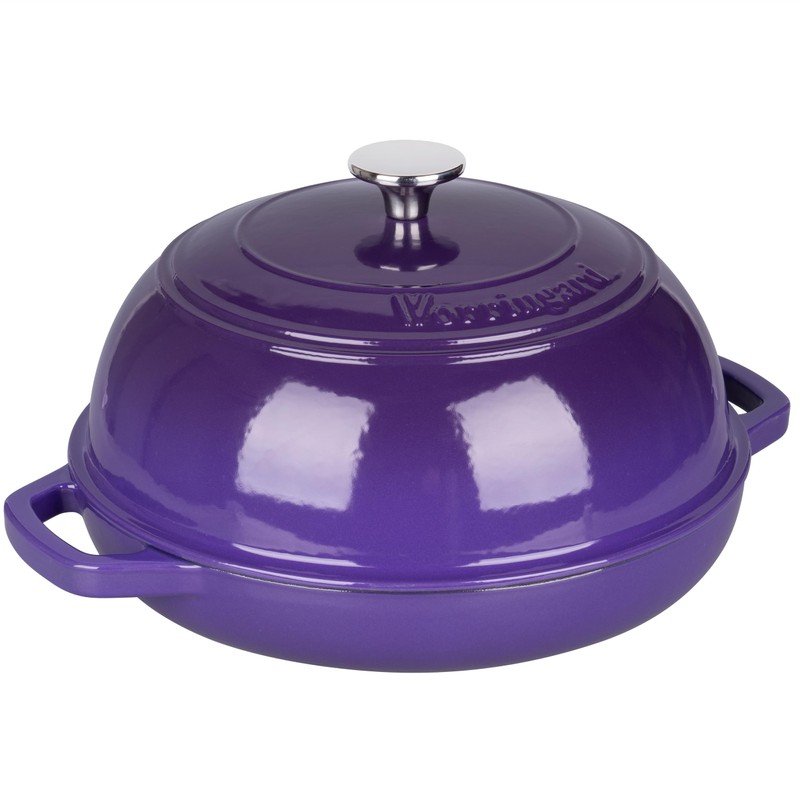VORRINGARD Enameled Cast Iron Dutch Oven Pot with Lid, Bread