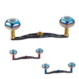 LIVRE 10607 Crank 130 Daiwa/ABU (Right) Gunmeta/Red