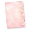 Letter Paper Spring Cherry Blossoms 50 Sheets DIN A4 Pink
