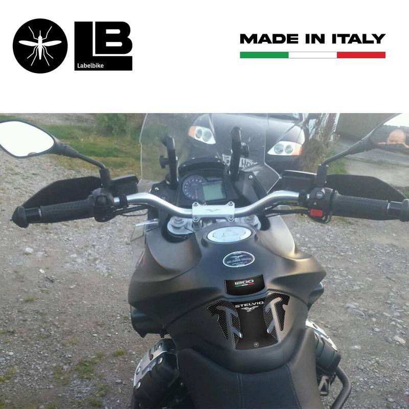 labelbike - Motorcycle Tank Pad 3D Sticker Tank Protector Compatible