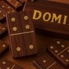 TOSQP27 Gift Domino Set Family Board Game 28 Piece Dominoes