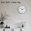 Mabpedo Silent Wall Clocks Battery Operated 8 Inch, Analog Wall