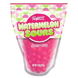 Watermelon Sours Chewy Candy, 4/11 oz Re-Sealable bags