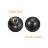 uxcell 6Pcs Threaded Ball Knobs, M5 Female Thread Thermoset Ball