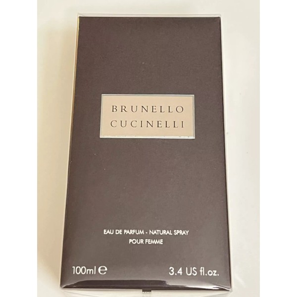 BRUNELLO CUCINELLI EAU DE PARFUM NATURAL SPRAY POUR FEMME 3.4