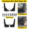 No Drilling Mud Flaps for Ford Maverick 2022-2025 Accessories Splash