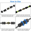 Linkstyle 10PCS 3 Pole M16 Wire Connector Waterproof IP68 External