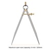 sourcing map Spring Joint Caliper 8 inch / 200mm Steel