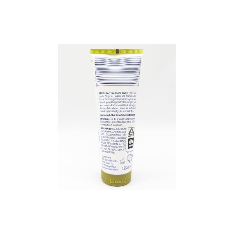 Lacura Body Hand Cream Olive for Dry & Stressed Hands