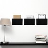 Colarr 8 Pcs Wall File Holder Organizer Plastic Wall Mount
