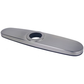 Laguna Brass 1920SS 10" Kitchen Sink Faucet Deck Plate, Stainless Steel Finish