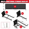 64 Inches Garage Organization, Wall Mount Garden Tool Organizer, 880lbs