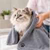 Pet Bath Towel for Dogs & Cats – Soft Microfiber,