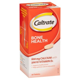 Caltrate Bone Health Tablets, Multi 60 count, Pack of 60