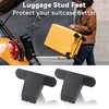 Luggage Bottom Side Stand Feet Replacement Stud Foot Pad for