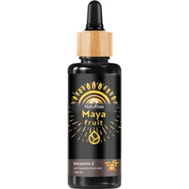 NatuRise® Vitamin C Liposomal - Drops - 337 mg - High Dose - Natural with Sea Buckthorn - 100 ml - High Bioavailability & Compatibility - UV Glass