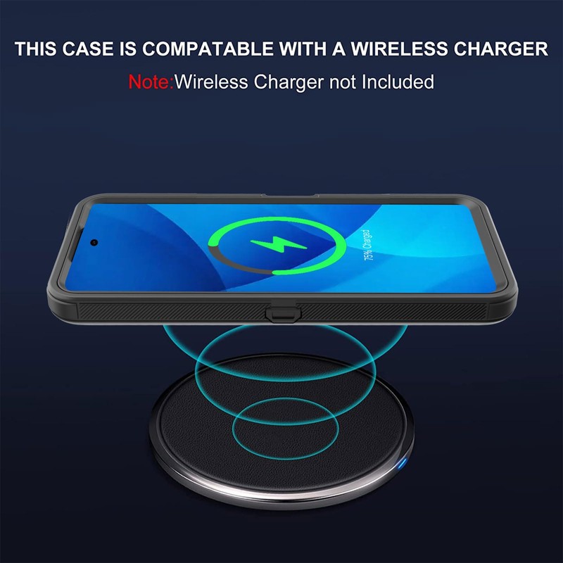 GFEWYTJYJ for Revvl 7 Pro 5G Case,Shockproof 3-Layer Full Body