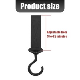 KHGUZ Car Headrest Hook, 4PCS 360° Rotation Vehicle Seat Back Hanger for Handbag Purse Clothes, Multipurpose Automotive Storage Organizer Accessories, Universal for SUV, Truck, RV