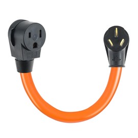 SURIEEN NEMA 10-50P to 6-50R Welder Adapter Cord, 50Amp 3 Prong Range Stove Oven to 50Amp 3 Prong Welder Plasma Cutter Power Adapter, STW 6AWG/3C, ETL Listed