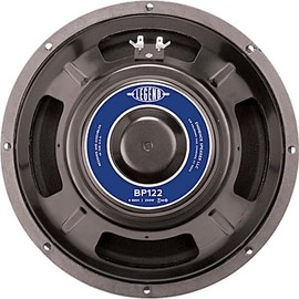 Eminence Legend BP122 12" Bass Guitar Speaker, 250 Watts at 8 Ohms, Black