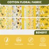 Pack of 40 Cotton Fabric Patchwork, Fabrics Cotton Cloth DIY