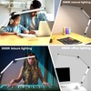 Micomlan LED Desk Lamp with Clamp, Dual Light Table Lamp
