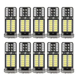 iFunyLED iFunyLED 10 Pieces 194 LED Bulb Super Bright 6500K T10 168 2825 W5W 34-SMD 3014 Chipsets Replacement Bulbs for Car Trunk Interior Dome Map Door Dash Courtesy License Plate Lights - Xenon White