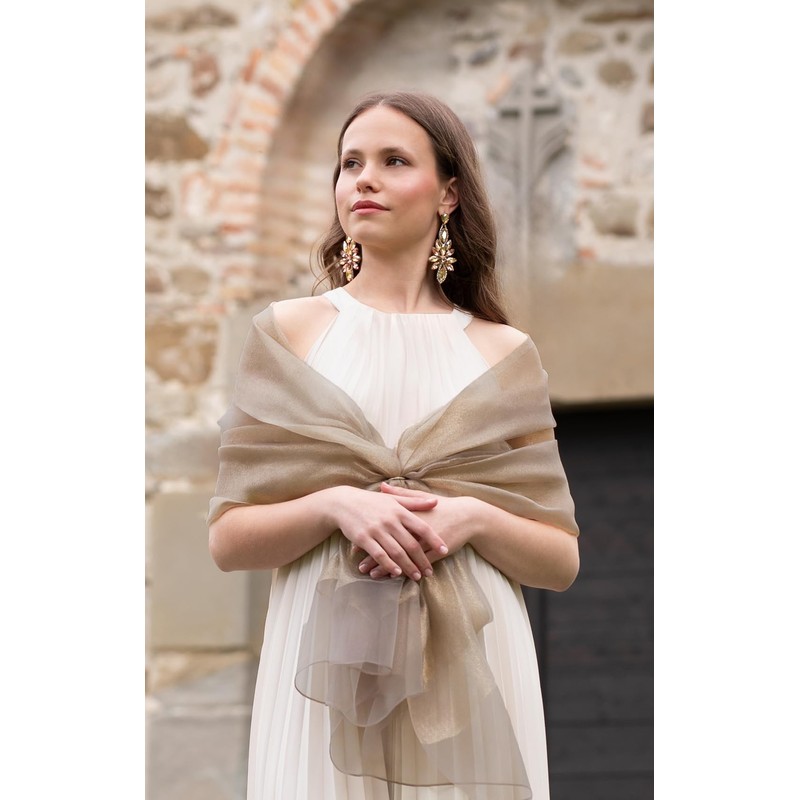 MAPIMANIA - Elegant Women's Stole for Ceremony and Wedding -