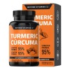 Turmeric Cúrcuma Extracto Raíz Estandarizada Pimienta Negra Curcumina Curcuminoides Suplemento