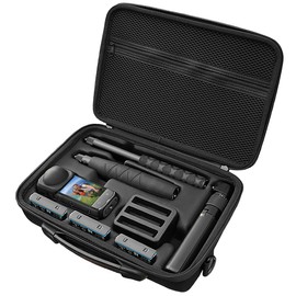 YIIWAY Hard Travel Case Compatible with Insta360 X5 / X4 Action Camera, Case Only - Black YC82008