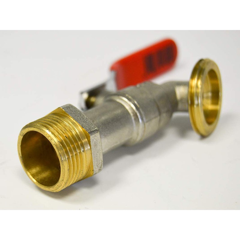 S&M 171116 Garden Tap 3/4 Inch Chrome-Plated