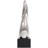 Deco 79 Ceramic Abstract Decorative Sculpture Looped Home Decor Statue