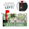 Welcome St Patrick's Day Holiday Magnetic Mailbox Covers Standard Size