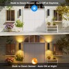SHIMR Outdoor Wall Lights with Dusk to Dawn Sensor, Up
