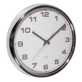 Cabanaz Wall Clock WH, White, 30 x 30 x 6 cm