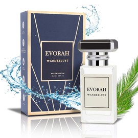 House of Evorah Wanderlust (.8 fl oz) Men's Eau De Parfum I long lasting perfume | Chemical Free luxury fragrance | best perfume for beach vacations