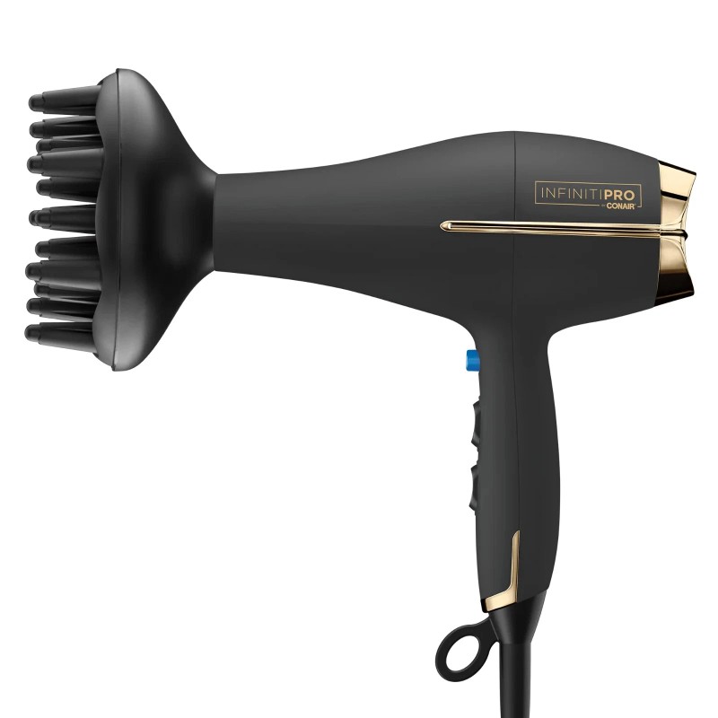 Conair InfinitiPRO Full Body & Shine Pro Hair Dryer, Titanium