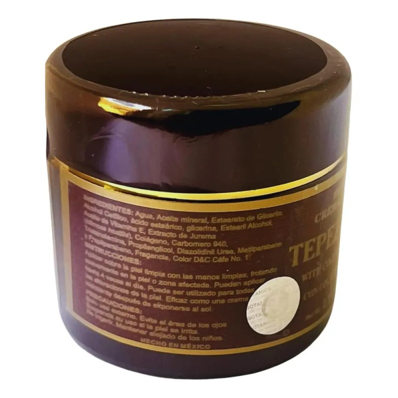 Crema De Tepezcohuite (tepezcobark), Con Colágeno (colageno)
