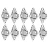 10Pcs Eye Plate 316 Stainless Steel Heavy Duty Suspension Pad