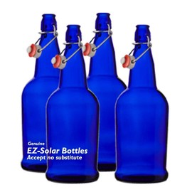 WYNDMERE NATURALS Blue Glass Bottle with Cap 1/2oz, 1 EA