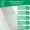 Falkenhorn® Vehicle Registration Document Cover - Transparent Car Registration Document