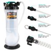 Godimg 7.5L Manual/Pneumatic Oil Extractor Pump,Oil Fluid Extractor,Including 4 Hoses,