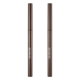 Woodbury Creamy Gel Super Slim Auto Eyeliner 0.12g, brown, 2 pcs / 우드버리 크리미젤 수퍼슬림 오토아이라이너 0.12g, 브라운, 2개