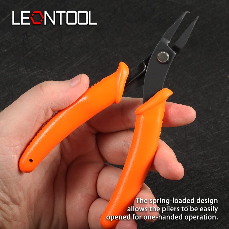 LEONTOOL Mini Split Ring Pliers 6" Ring Opening Pliers with