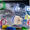 SHOWERORO 4Pcs Quick Screw Cap DIY Generator Bottle Kit for