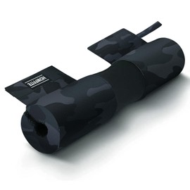 Hip Thrust Pad Barbell Squat Bar Foam Cushion for Glute Bridges and Lunges Fitness Provides Support to Neck and Shoulders Oxford Fabric Cover Blue Camo Style with Velcro Straps and Anti-Slide Design