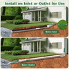 Apxton 4 Inch Green Angled Drainage Grate for Yard Drain,