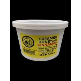 Prairie Sunshine 100% Pure Naturally Creamed Cinnamon Honey (24 oz tub)