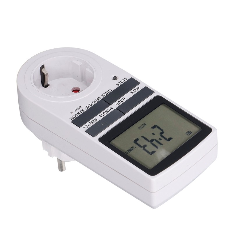 Timer Outlet Digital Intelligent Energy Saving Flame Retardant High Power